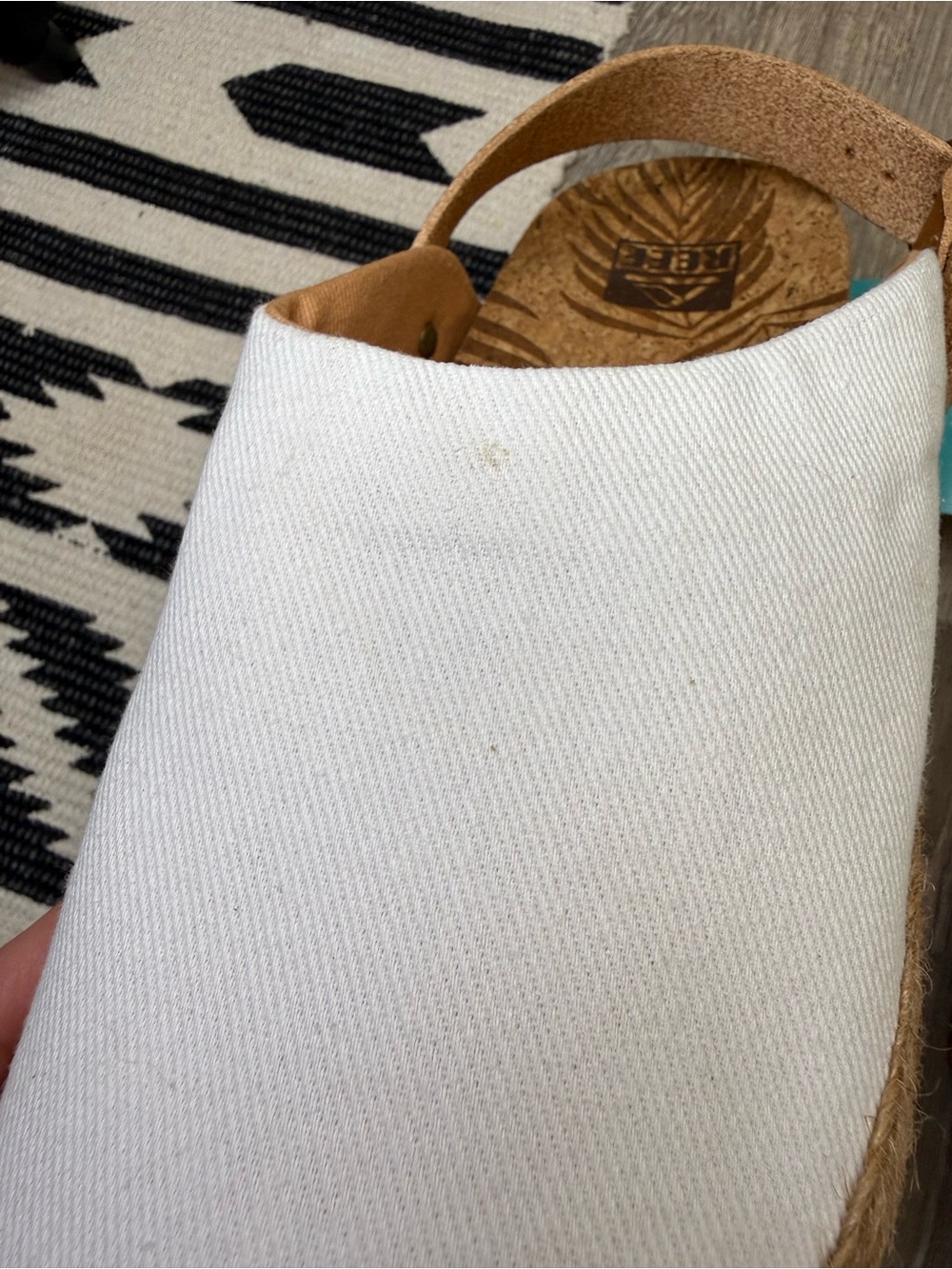 Reef Cushion Espadrilles Size 9 - Picture 7 of 7